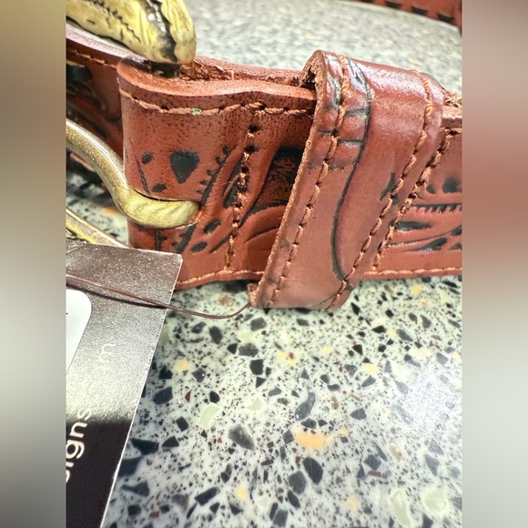 NWT Patricia Nash Leather Belt Style: Amelia Sz Large Western - Picture 3 of 11